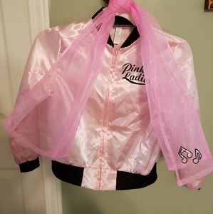 Size 8/10 Pink Ladies Grease 50s Halloween Child